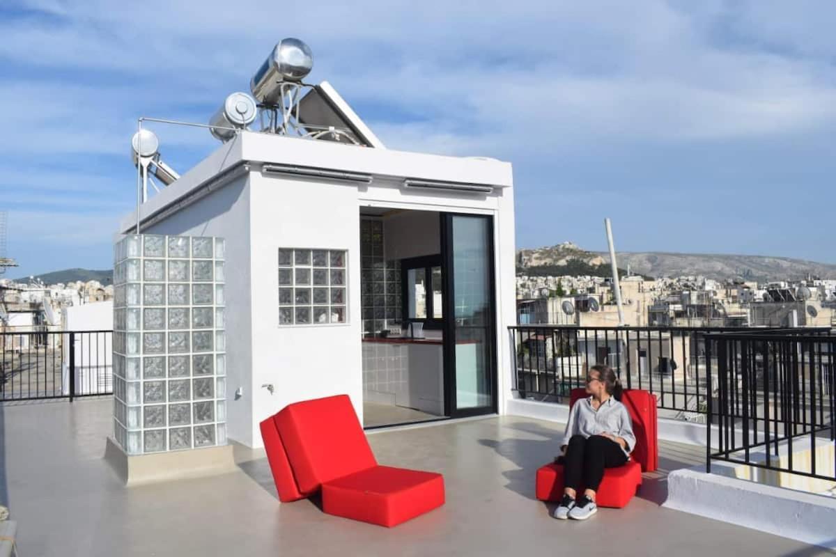 Rooftop Studio Breathtaking Views By Ghh アテネ エクステリア 写真